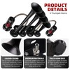 CENZHIWEN 12V Train Air Horn for Truck With 2 Compressors/4