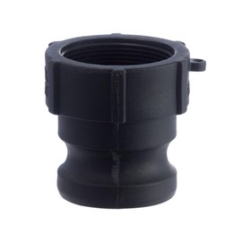 Toyox 633-AB-1-1/2-PP Camlock Adapter, Female Thread, Polypropylene, 1-1/2-Inch