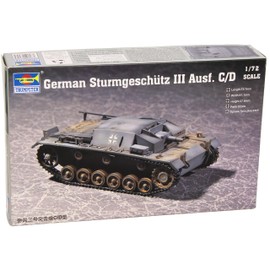 Trumpeter 9580208072579 7257 Modellbausatz German Sturmgeschütz III Ausf. C/D