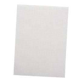 SEWACC 40sheets Portable Graph Paper Notebook Thick Grid Paper Pad for Students Tearable for Math Engineering Organized Layout for Writing Drawing