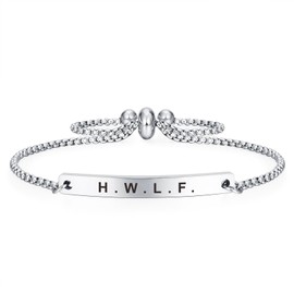 Jzxwan HWLF Bracelet Gifts He Could Love First Link Jewelry