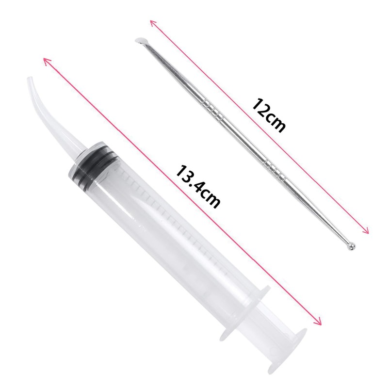 Sarini Tonsil Stone Remover Tool, Earplugs with LED Light, Stainless