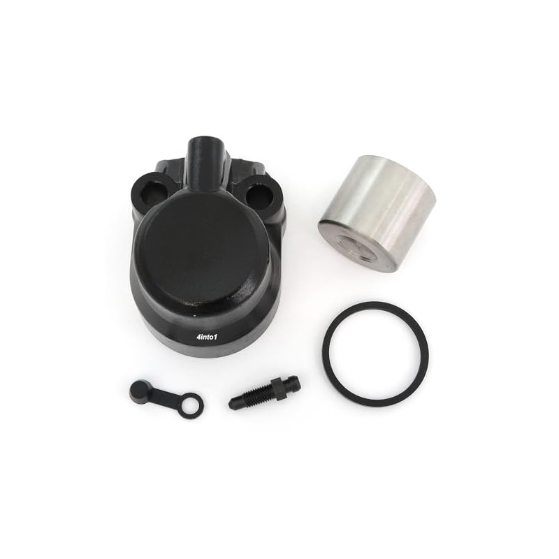 Front Brake Caliper Kit with Stainless Piston - Fits Honda
