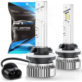 Marsauto 880 Fog Light Bulb, 10000LM 881 893 899 Led Fog Lights, 600% Brightness 6000K White Strong Penetration, 2024 New Upgraded 1:1 Mini Size 899 Fog Bulb for Car, Pack of 2