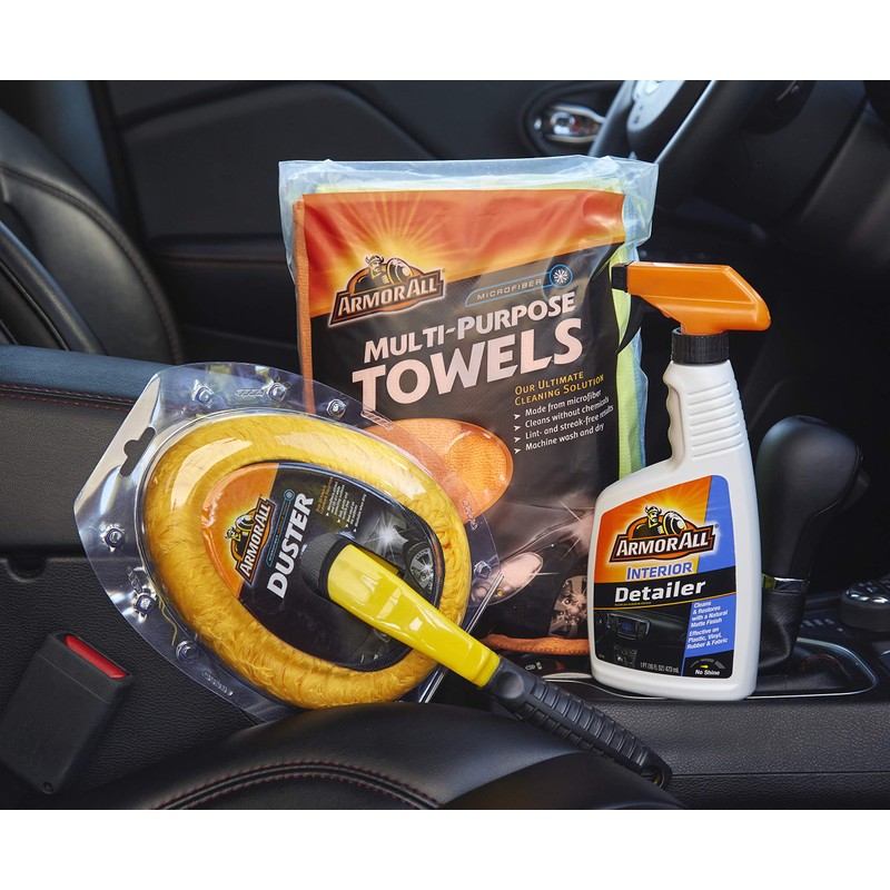 Armor All Interior Car Cleaning Kit, Interior Detailer Spray with