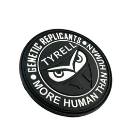 Patch Nation Tyrell Corporation Black Tactical Airsoft Paintball PVC Morale Patch
