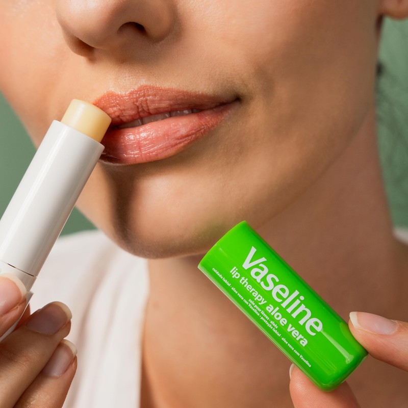 Vaseline Lip Therapy Aloe Vera Tinted Lip Balm with Aloe
