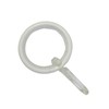 GARDINIA Curtain Rings for Curtain Rods with Diameter 16 mm