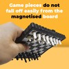 JJPRIME - Magnetic Travel Board Games Set of 4 Chess,