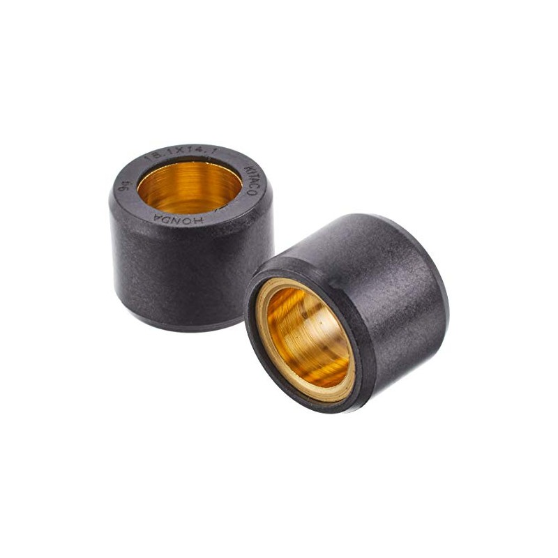 KITACO Super Roller Set, 6 Pieces, 9.0g, Zoomer X/Dio 110/Lead