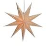 Illuminated 5-Point Star in White - 60 cm Paper Star,