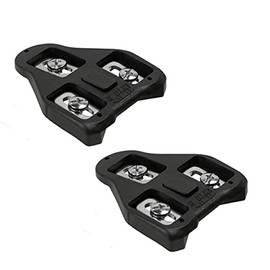 BV Bike Cleats Compatible with Look Delta and Peloton Bike (0 Degree Fixed) - Indoor Cycling & Road Bike Bicycle Cleat Set