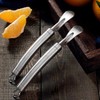 Orange Citrus Peelers Stainless Steel Slicer Cutter Peeler Remover Opener