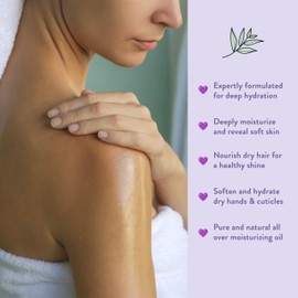 BARE BOTANICS 8oz Bergamot Mint Body Oil | 100% Pure & Natural Oils for Skin | Perfect for Moisturization | Vegan Cruelty-Free