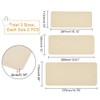PH PandaHall 6pcs 3 Sizes Felt Bag Shaper, Rectangle Bag