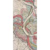 1944 Fisk Mississippi Meander Map Ancient River Bed Sheet 13