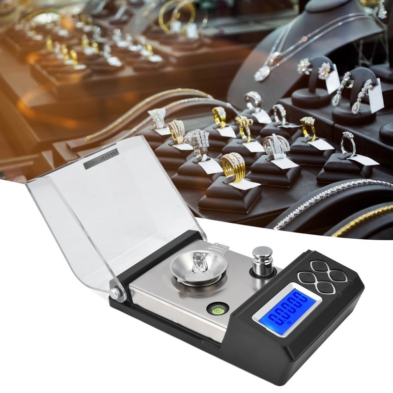 Digital Carat Scale Portable Accurate Digital Milligram Scale for Jewelry