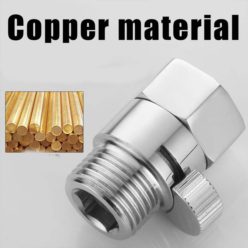 Brass Shower Head Water Flow Control Valve Shower Head for