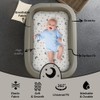 4 Pack Soft Star and Moon Neutral Unisex Fitted Baby