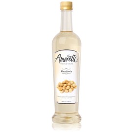 Amoretti Premium Syrup, Macadamia, 25.4 Ounce