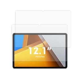Screen Protector for Xiaomi Poko Pad 12.1 inch Tablet,Tempered Glass Film Anti-Scratch High Touch Sensitivity,2 Pack.