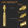 HANGLIFE Soldering Iron Tips for Threaded Inserts M2 M2.5 M3