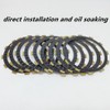 BIGLKNM Clutch Kit Friction Plates & Cover Gasket Compatible for