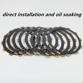 BIGLKNM Clutch Kit Friction Plates & Cover Gasket Compatible for Suzuki Quadsport Z400 LTZ 400 Kawasaki KFX400 2003-2006 Arctic Cat DVX400 2004-2008