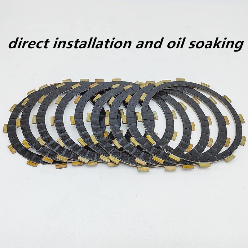 BIGLKNM Clutch Kit Friction Plates & Cover Gasket Compatible for