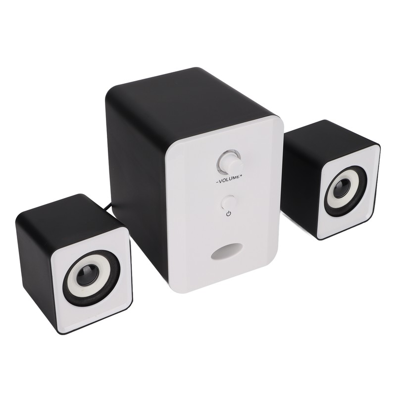 USB Powered Desktop Speakers Computer Speakers with Subwoofer for PC
