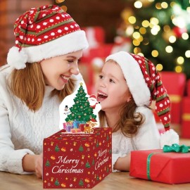 Christmas Money Box For Cash Gift Money Roll Pull Out Surprise Gift Box