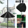 Pavtner 19 Inch Wide Black Squirrel Baffle - Ideal for