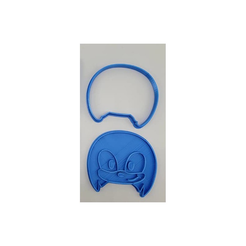 Sonic Knuckles the Hedgehog Cookie Cutter & Stamp