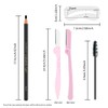 Ownest 6 Pcs Pull Cord Peel-off Eyebrow Pencil Tattoo Makeup