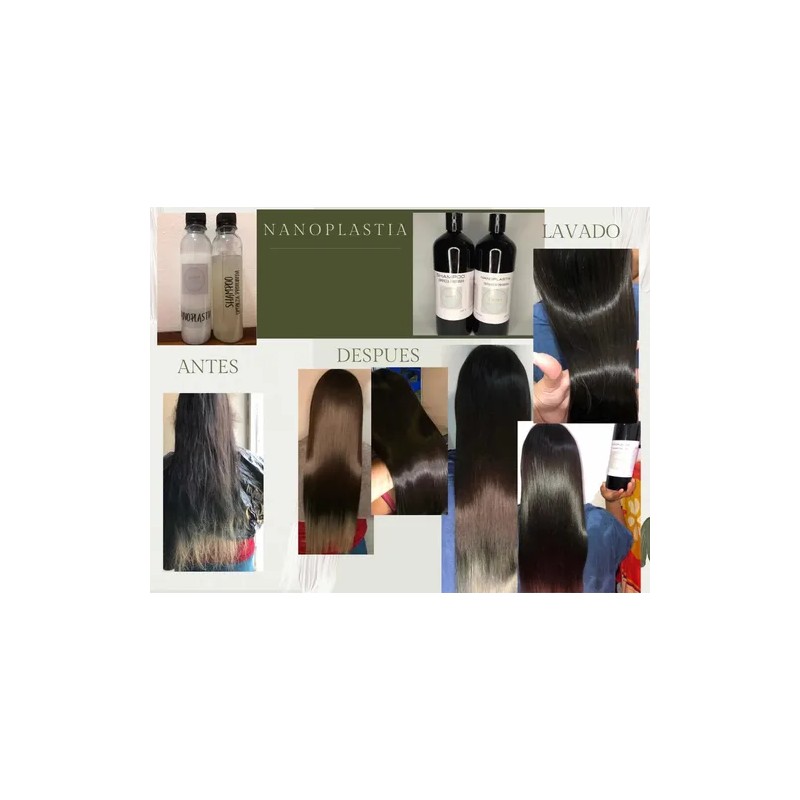 250ml Nanoplastia 250ml Shampoo Limpieza Profunda