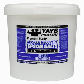 YAYB Premium Purity Epsom Salts – Bath Salts – Hard Tubs or Resealable Bags (500G (Bag))