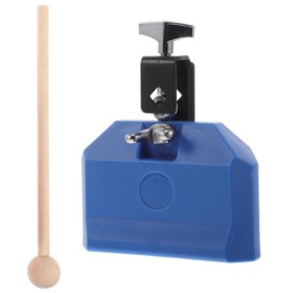 BIUDECO Educational Percussion Instrument Plastic Cowbell Mallet Wood Block Set Learning Rhythm and Coordination Perfect for Boys and Girls Lightweight and Durable