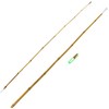 BambooMN 6.5 Ft Natural Bamboo Vintage Cane Fishing Pole with