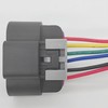 HAKAWAFLY Accelerator Pedal Position Sensor Connector Wiring Harnesses 13584094 Plastic