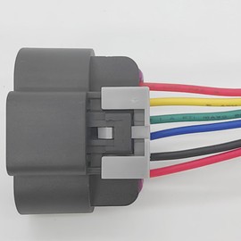 HAKAWAFLY Accelerator Pedal Position Sensor Connector Wiring Harnesses 13584094 Plastic Socket 1 PCS