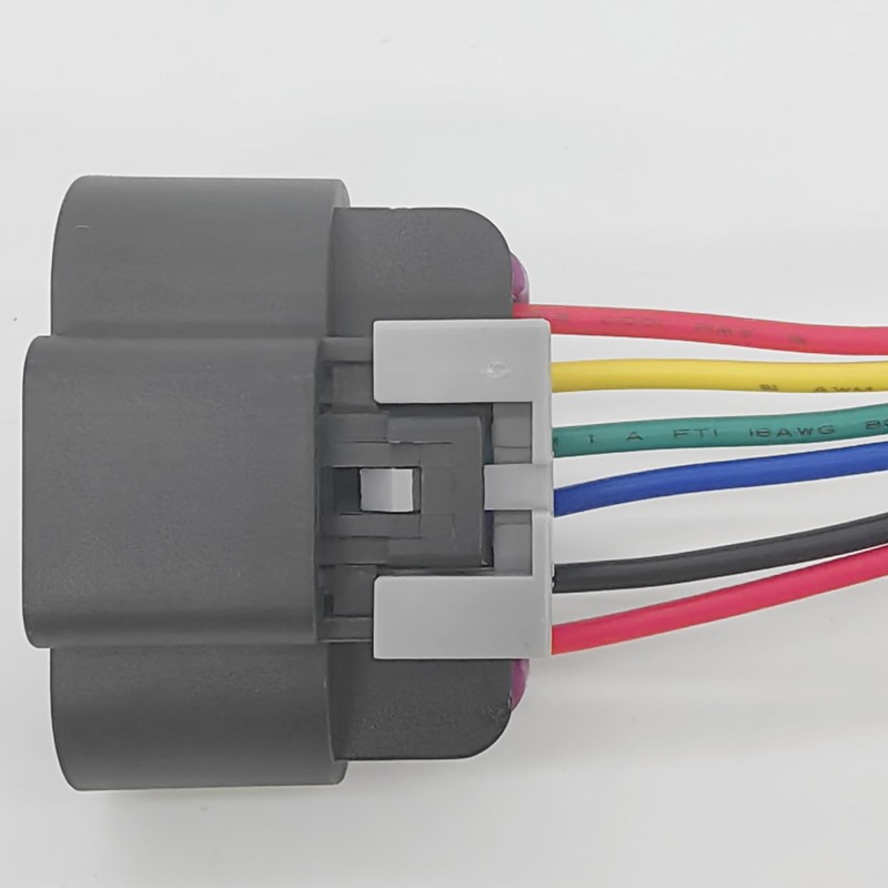 HAKAWAFLY Accelerator Pedal Position Sensor Connector Wiring Harnesses 13584094 Plastic