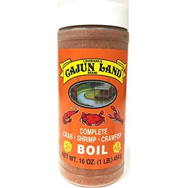 Cajun Land Complete Crab Shrimp Crawfish Boil 1 Pound