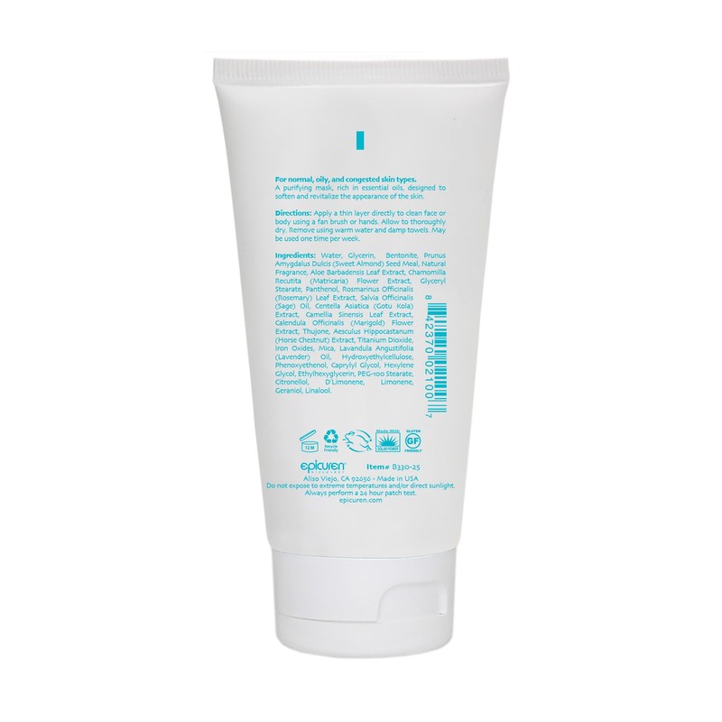 epicuren DISCOVERY Volcanic Clay Purifying Mask, 2.5 Fl Oz