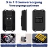 TEOV Ultrasonic Marten Deterrent with LED Flash Light, Area of
