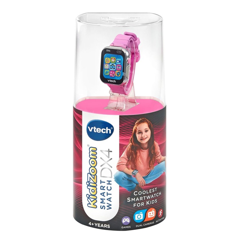 VTech KidiZoom Smartwatch DX4, Pink