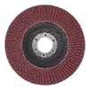 Pack of 10 flap washers, diameter 125 mm x 22.23