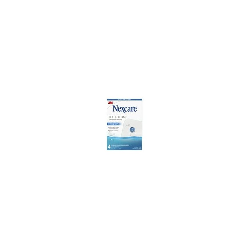 Nexcare Tegaderm Transparent Dressings 4 Inches X 4 4 Inches