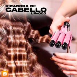Maíz Rizadora Cabello Pelo 3 Tubos Ferro Barriles Waflera Tenaza