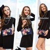 Milisente Evening Bag for Women, Flower Wedding Evening Clutch Purse
