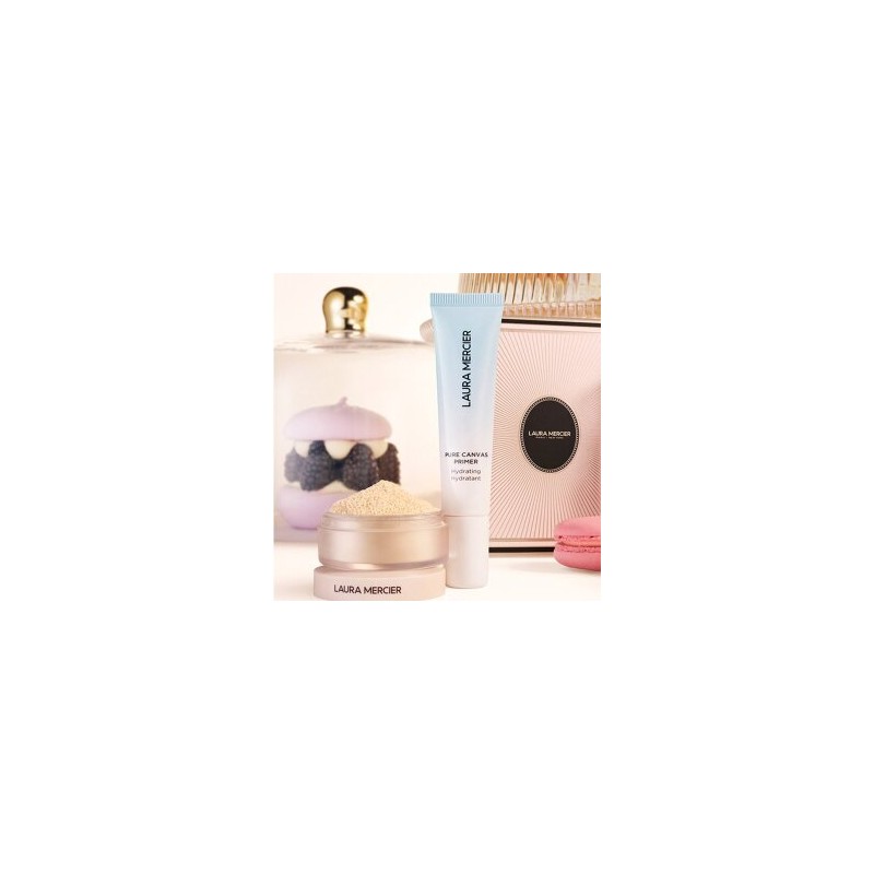 Limited Flawless Treats Mini Primer Setting Powder Duo (+Satin Pouch)